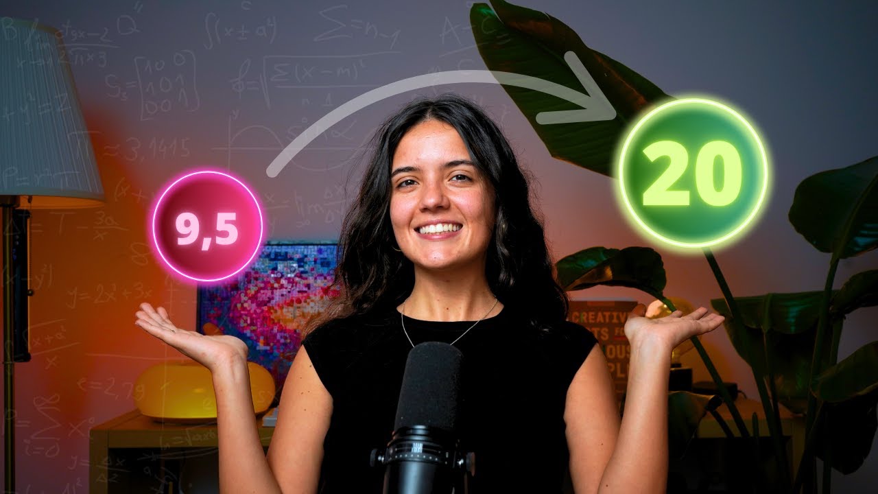 Como tirei 20 a MATEMÁTCA - DICAS DE ESTUDO