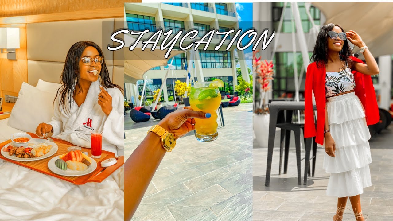 HOTEL ROOM TOUR | STAYCATION | KIGALI MARRIOTT | Travel vlog