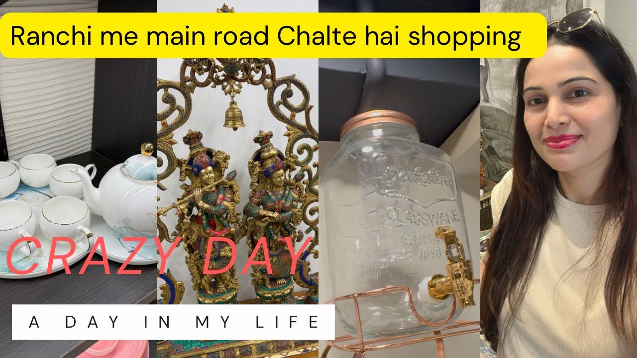 Ranchi Me Main Road 🛣️ Chalte Hain Shopping 🛍️ Krne 😊