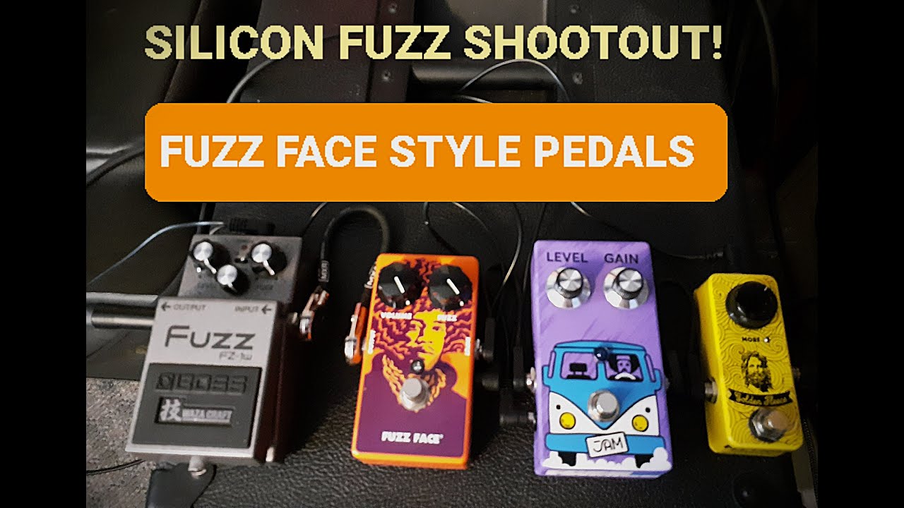 Silicon Fuzz Shootout | Boss FZ1W, Dunlop Fuzz Face, Jam Fuzz Phrase, Mythos Golden Fleece