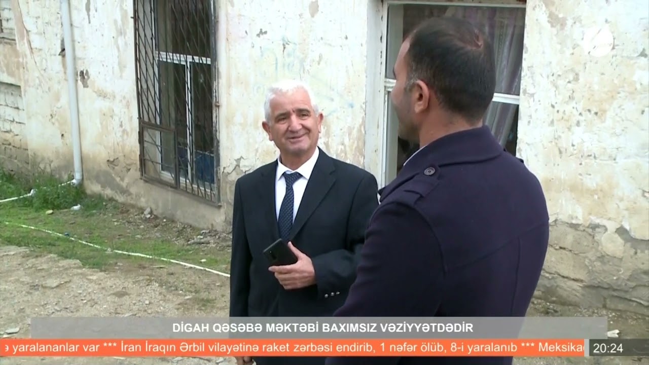 Digah qəsəbə məktəbi yararsız vəziyyətdədir