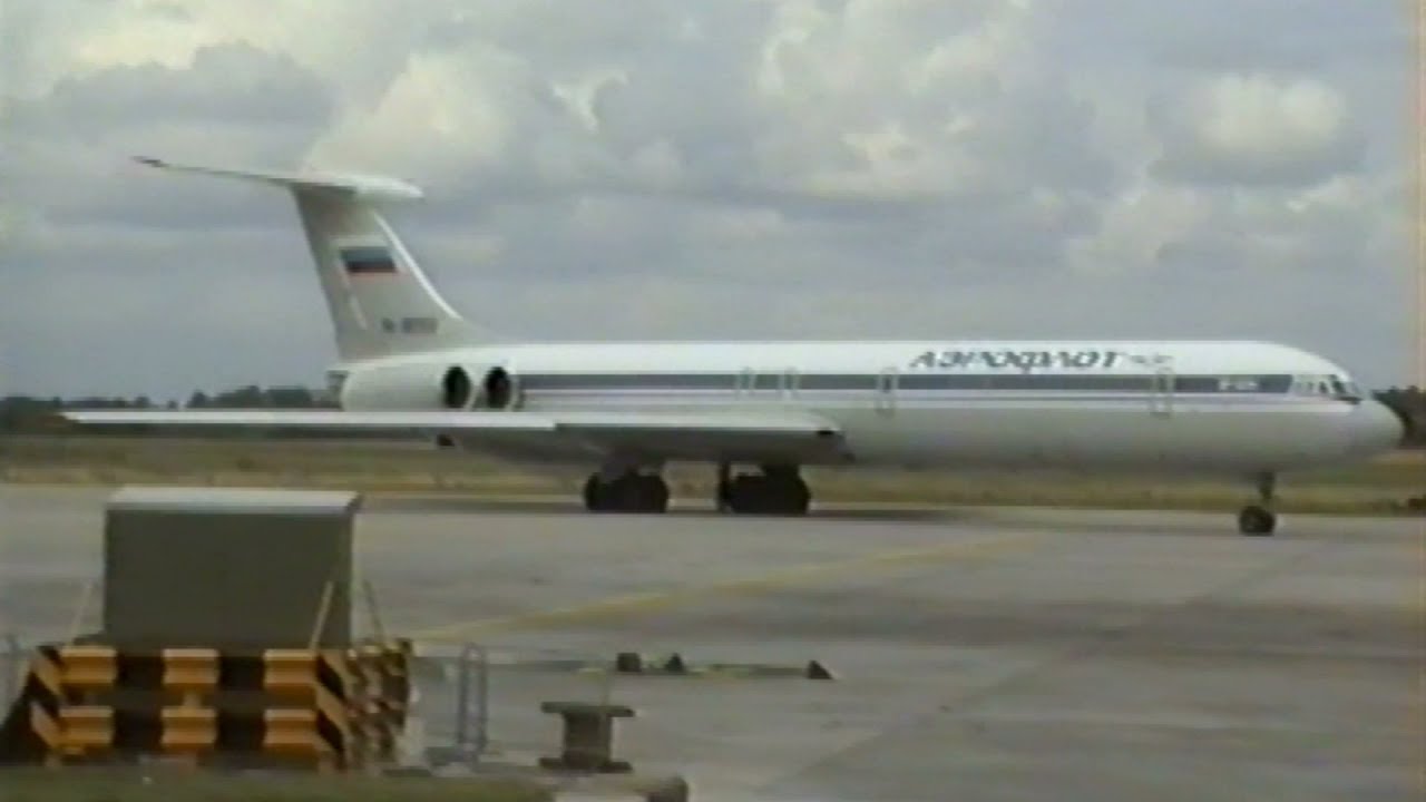 ИЛ62 (IL62) engine start up -1997