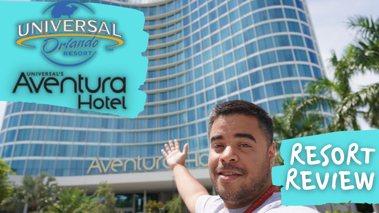 Universal Orlando's Aventura Hotel Full Resort Tour | Skyline View King Room, Rooftop Bar & More!
