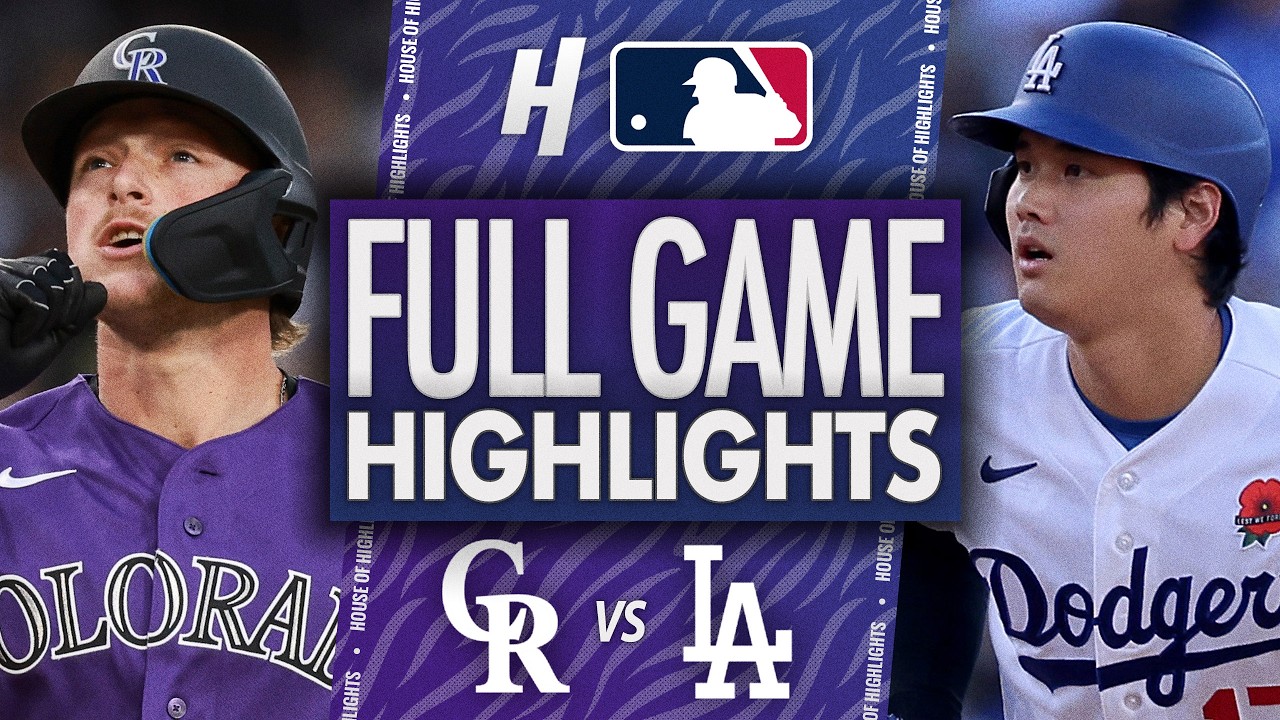 Colorado Rockies против Los Angeles Dodgers &mdash; ЛУЧШИЕ МОМЕНТЫ МАТЧА 🔥 26 мая 2026 г., сезон MLB