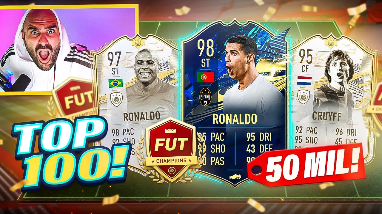 САМАЯ СИЛЬНАЯ И ЛУЧШАЯ КОМАНДА В FIFA!! 30-0 В FUT CHAMPS?? ТОП-100 FIFA 21