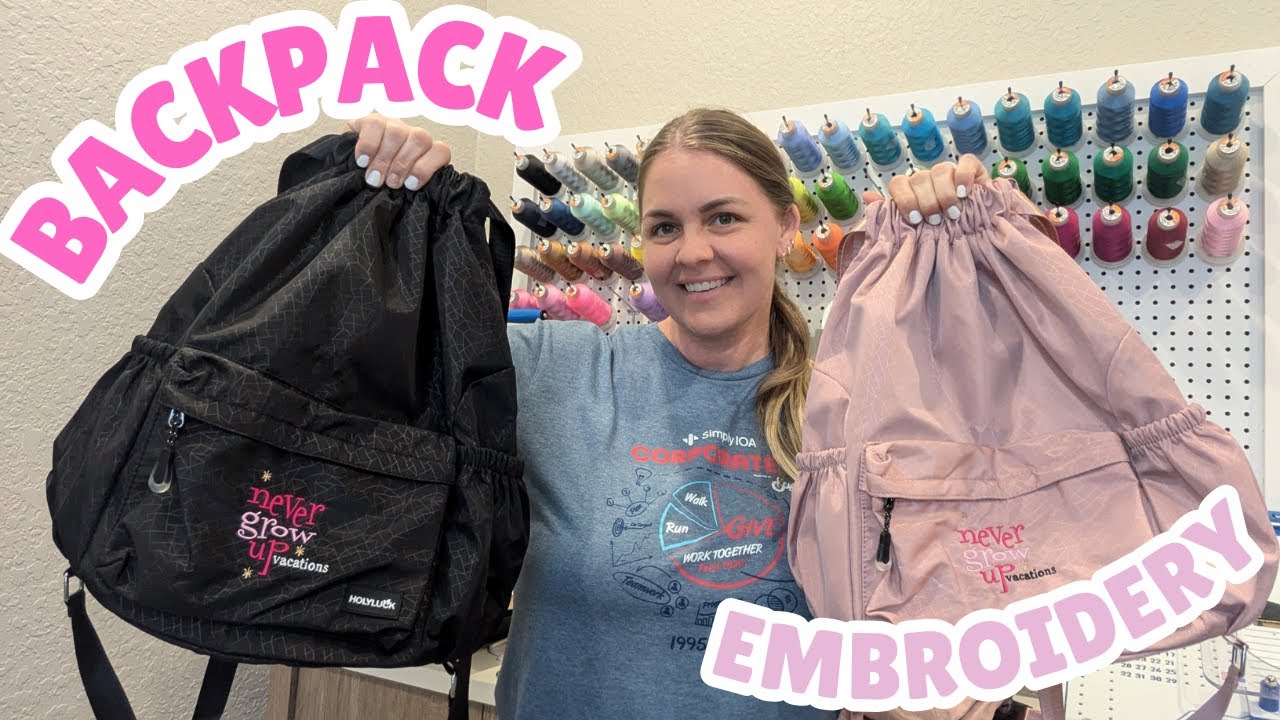 BACKPACK EMBROIDERY  |  RICOMA MT1501