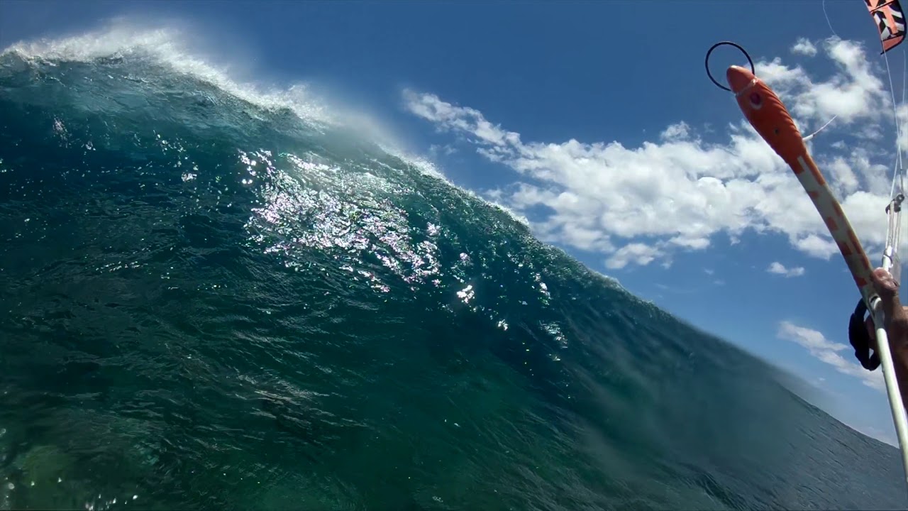 Kitesurfing in Mauritius with Jeremy Chan - Le Morne, Mauritius