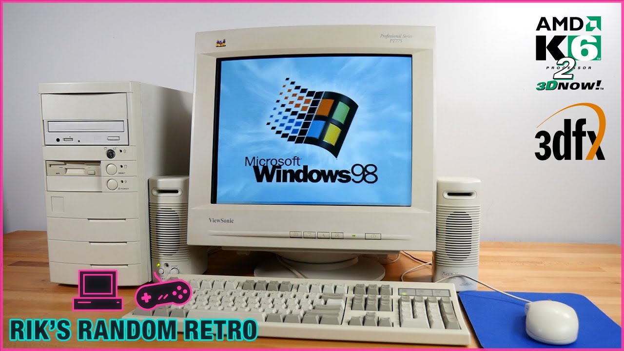 AMD K6-2 - Voodoo Powered 1998 Retro Rig - Part 2