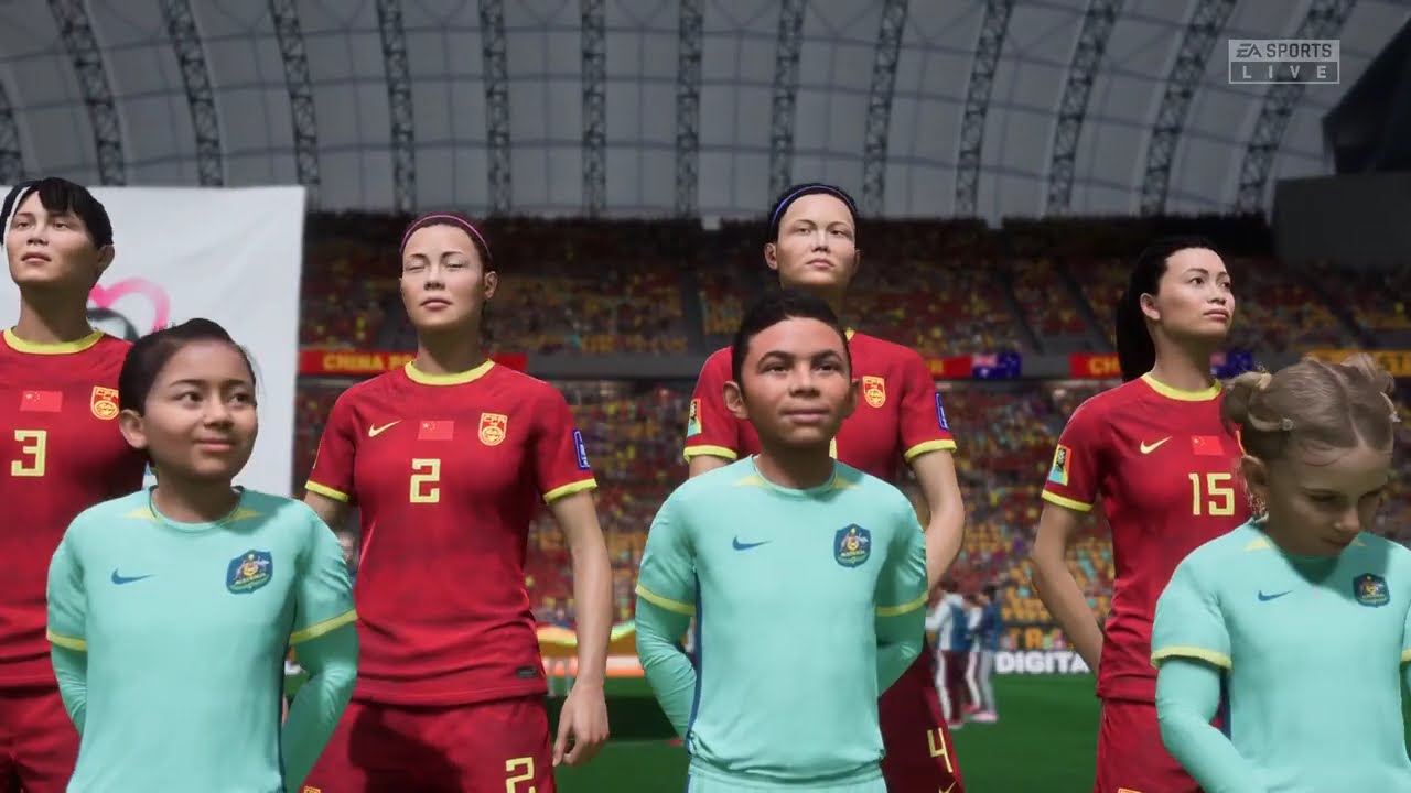 January 17, 2025 | AUSTRALIA vs CHINA | Women's International Football | FIFA23 Gameplay