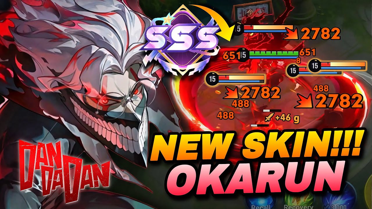 NEW SKIN! LAM OKARUN DAN DADAN COLLAB SKIN FULL JUNGLE DOMINATION GAMEPLAY! | HONOR OF KINGS