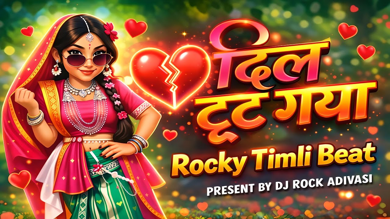 दिल टूट गया 💔 | Rocky Timli Beat | New Adivasi Song 2026 | DJ Rock Adivasi