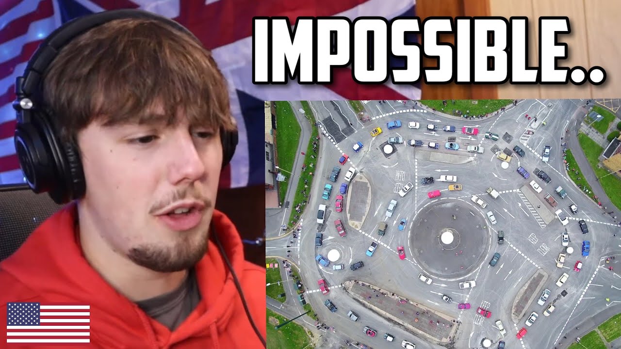 American Reacts to Swindon's Magic Roundabout!