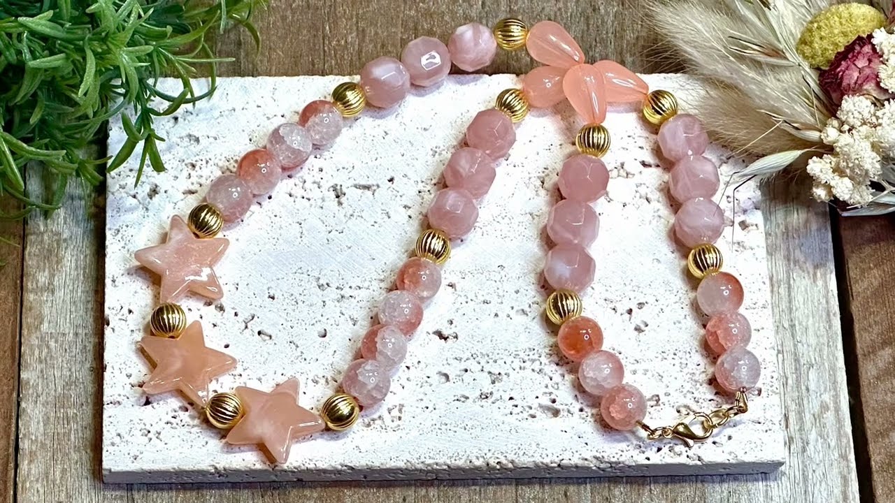Make It At Walmart! Easy Pink Beaded Necklace with Jenifer Miller