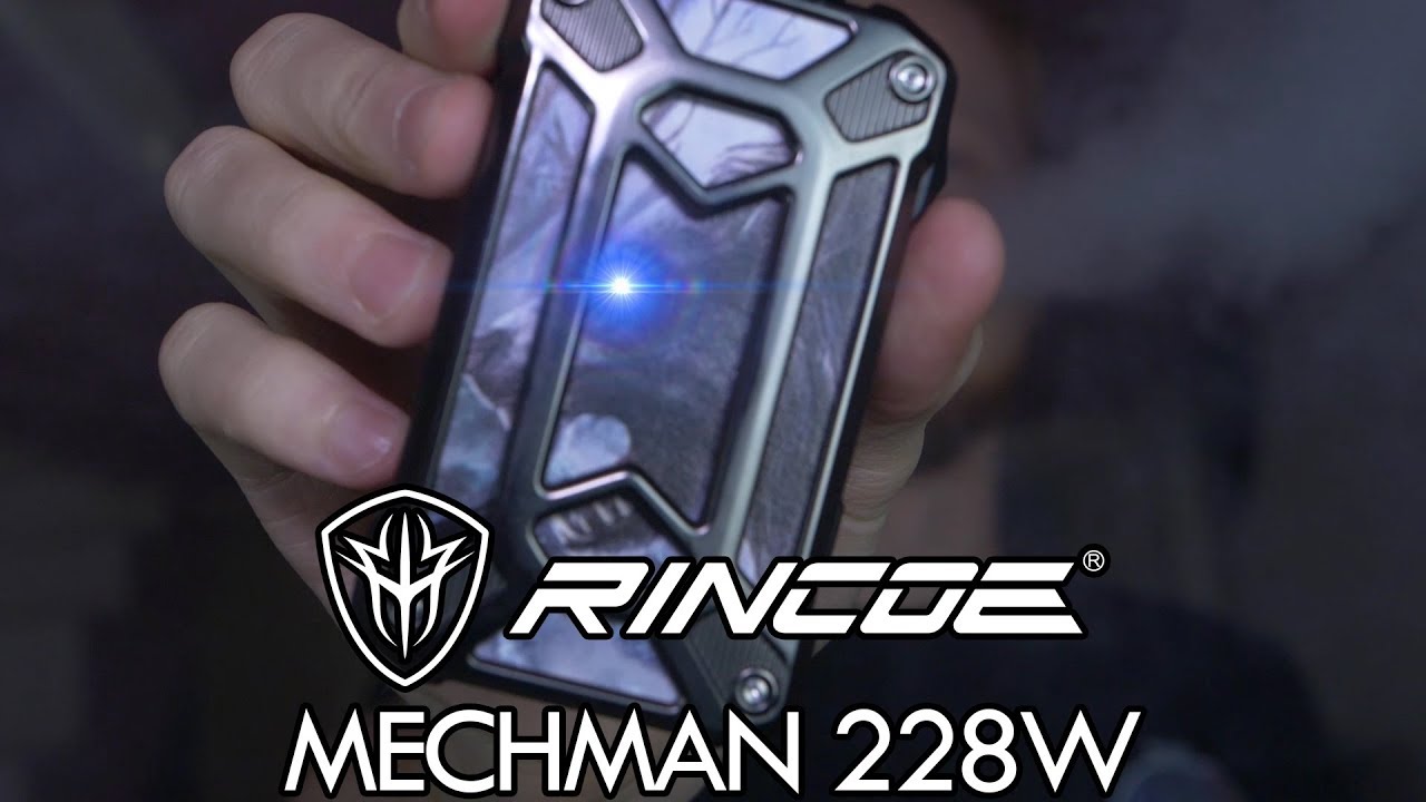 RINCOE MECHMAN 228W - VAPE CLIP - TRICKS