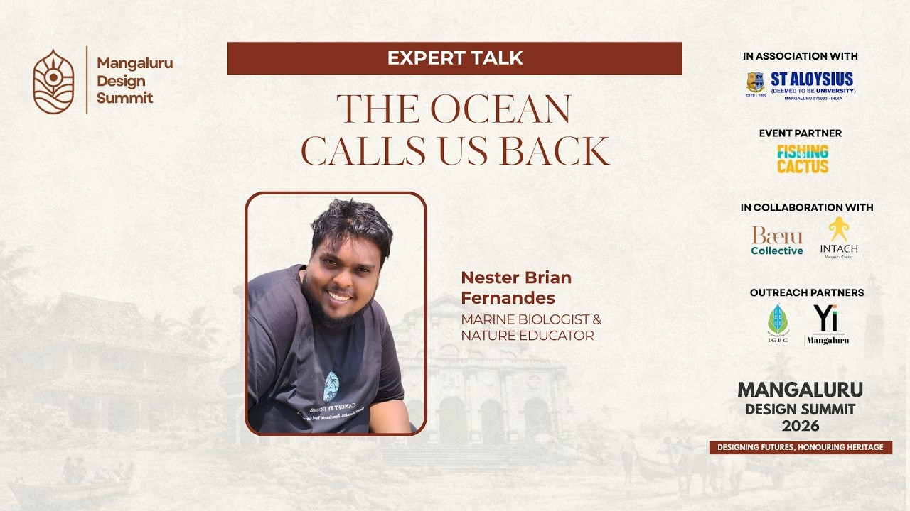 THE OCEAN CALLS US BACK - EVERYDAY ACTIONS THAT HEAL OUR COAST | SPEAKER - NESTER FERNANDES
