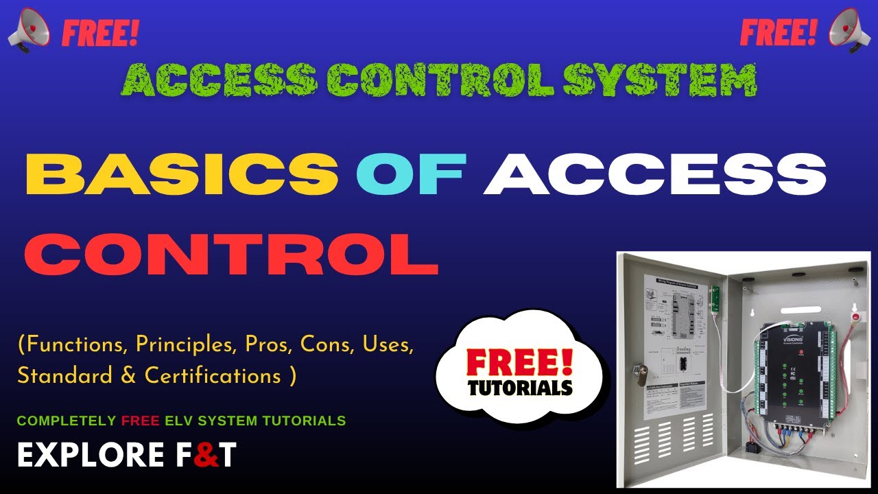 Basics of Access Control System | ELV Security System Lecture Series