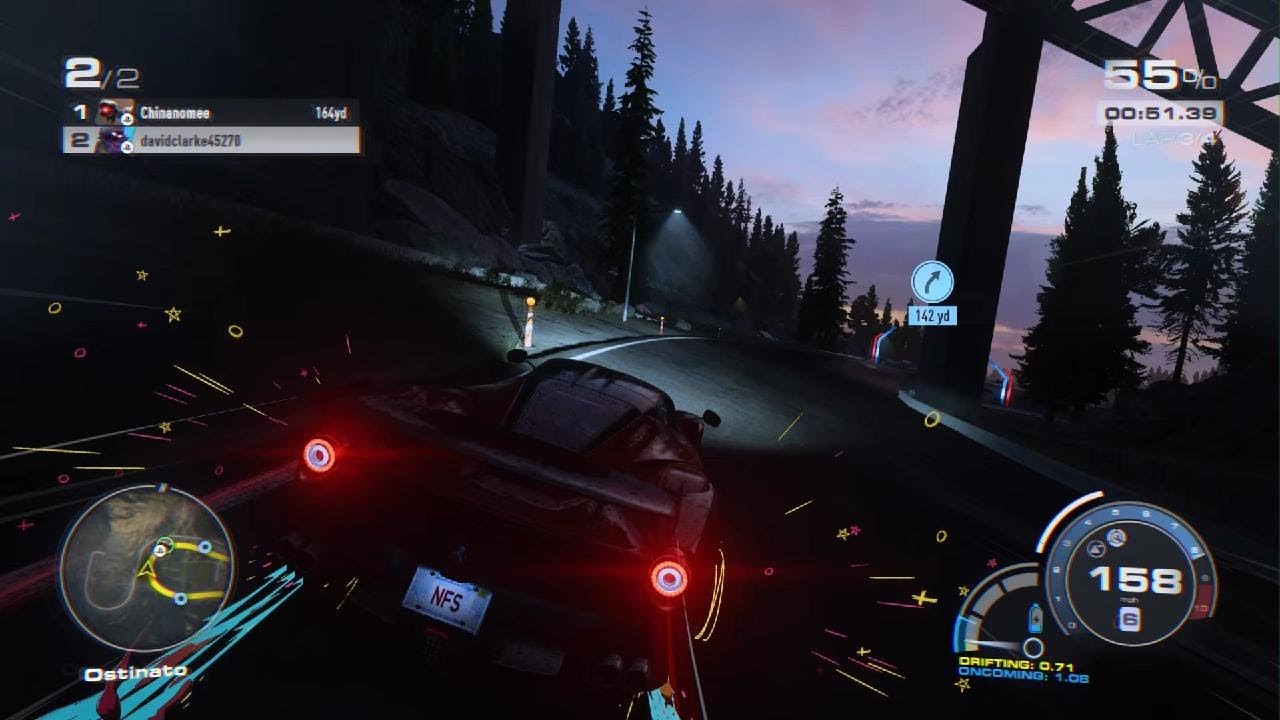 Need for Speed Unbound 1976 golf 222mph spins in all gears