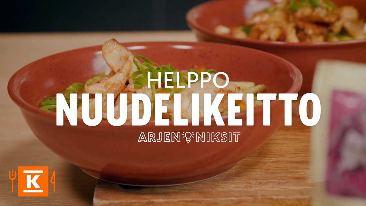 Helppo nuudelikeitto | Arjen niksit | K-Ruoka