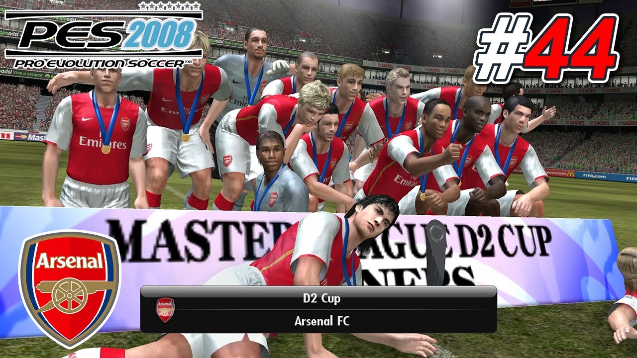 【PES 2008】 TROFI YANG KEDUA! | #MainPES ARSENAL - Master League Bahasa Indonesia S1 #44