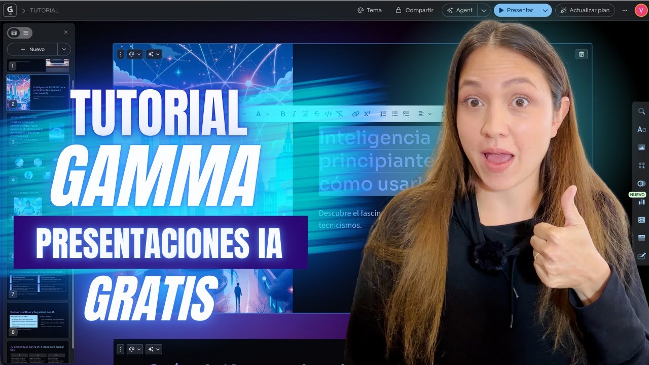 Tutorial Gamma - Cómo Hacer Presentaciones con IA