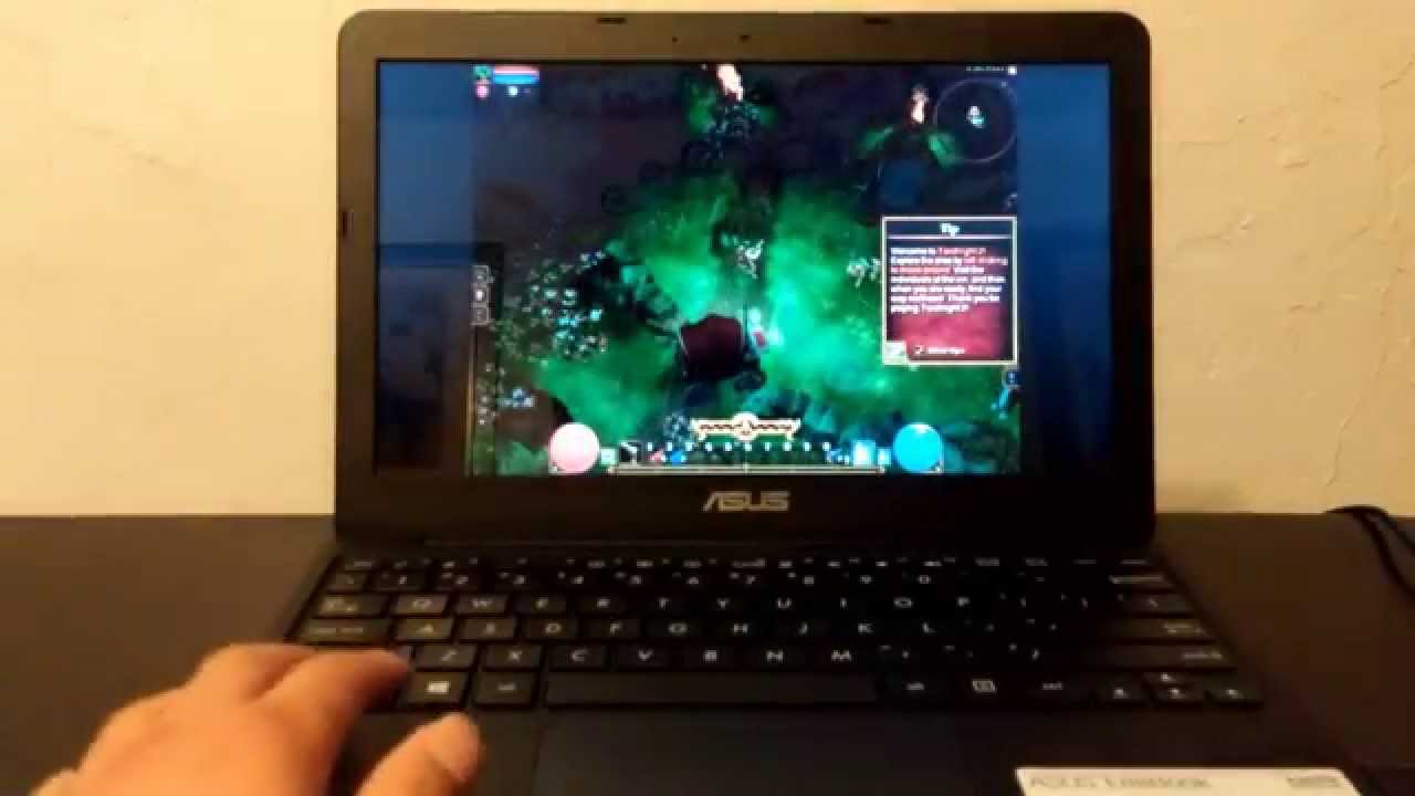 ASUS X205TA-UH01-BK Signature Edition - Torchlight II Gameplay