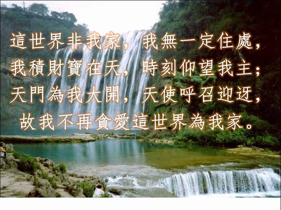 這世界非我家