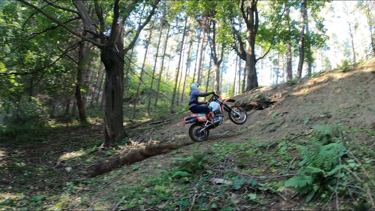 HONDA XR 600 - IN ACTION / 4K