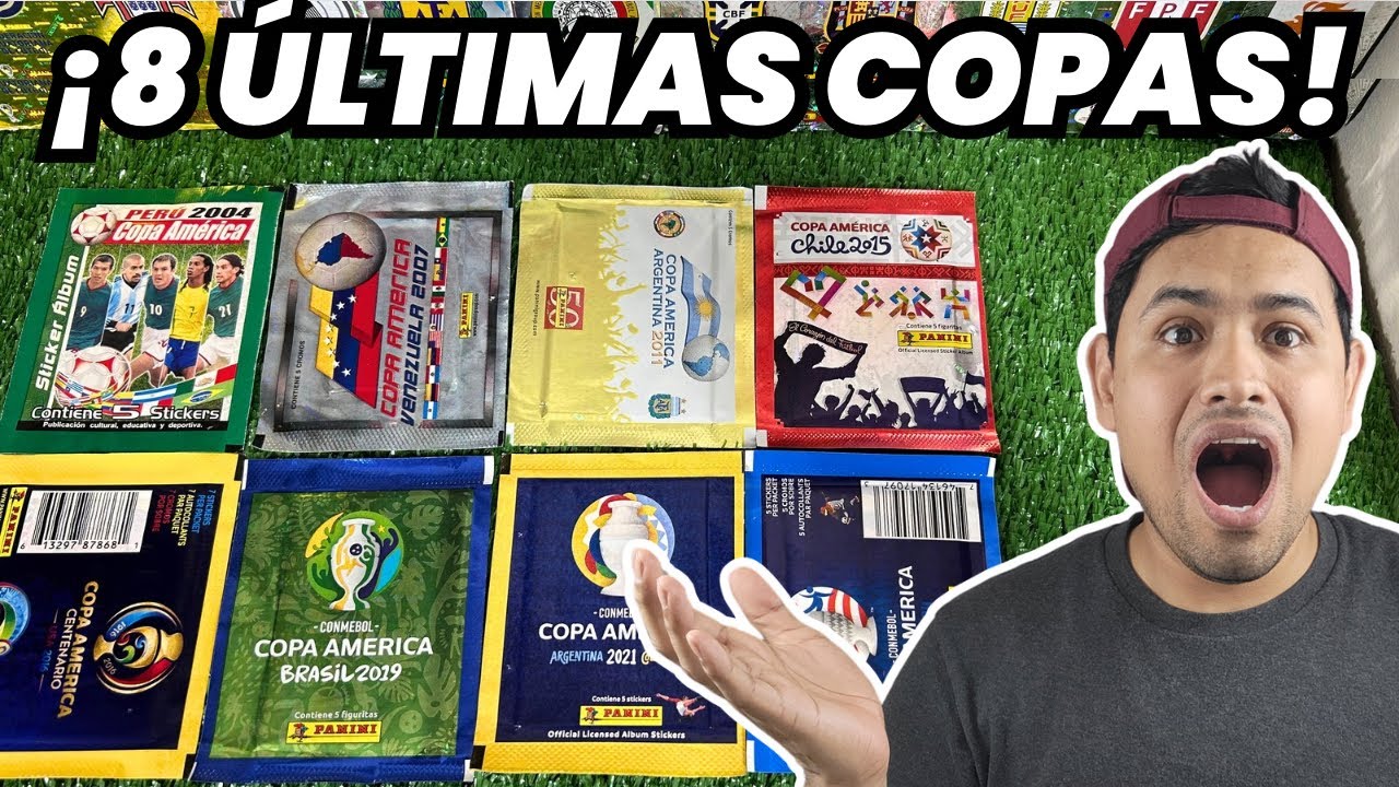 ¡20 AÑOS DE HISTORIA! Abriendo las ÚLTIMAS 8 Ediciones de COPA AMÉRICA 🤩