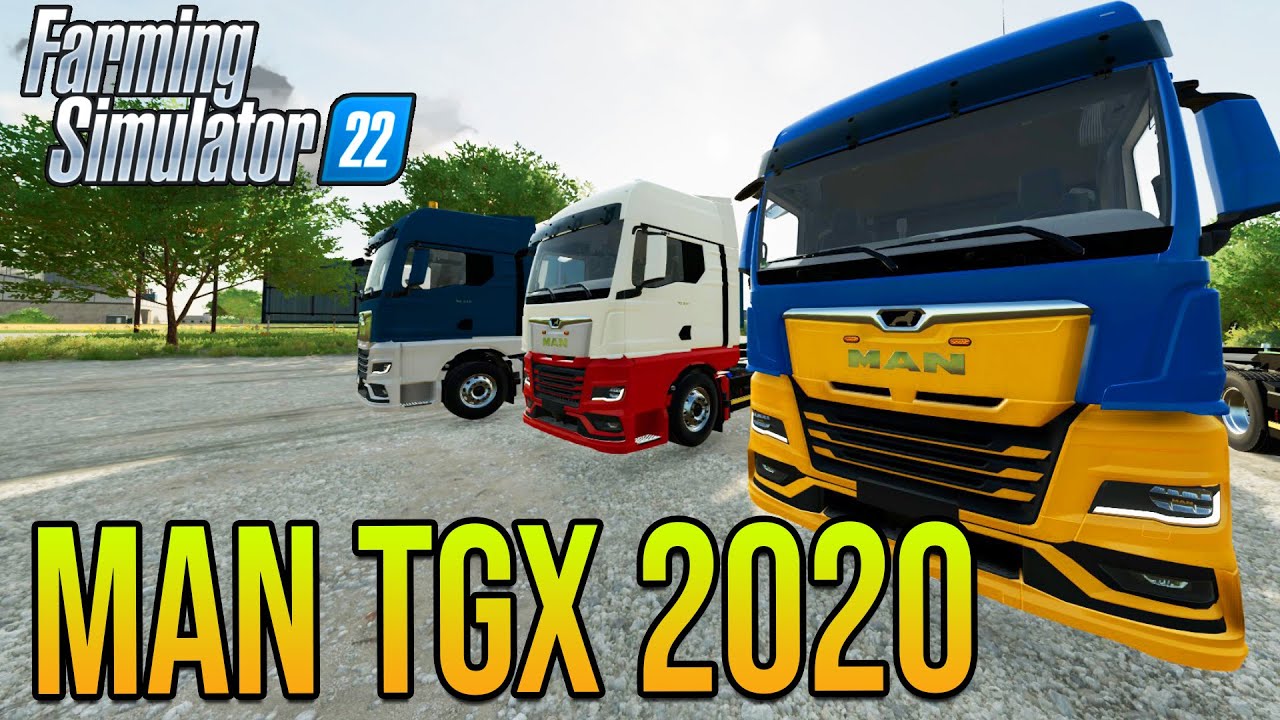 MAN TGX 2020 E RIMORCHIO! BEST MOD FARMING SIMULATOR 22 E1
