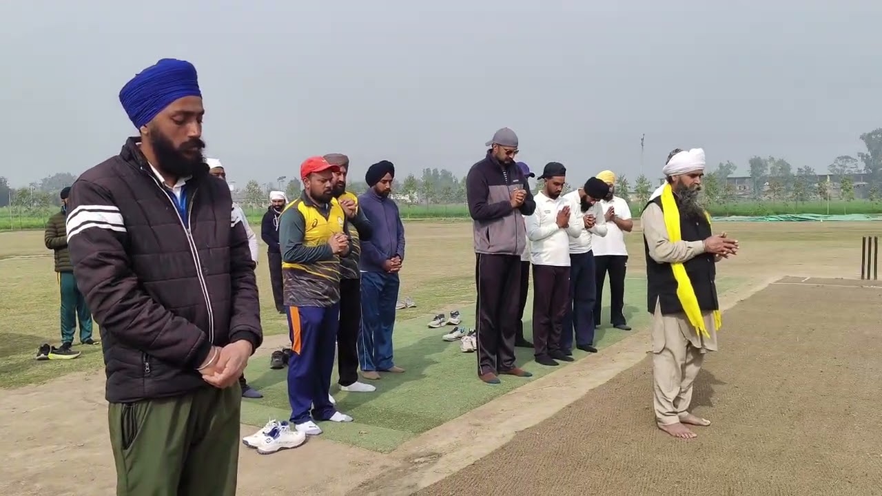 30+ CRICKET TOUR. SHERGILL CRICKET CLUB MANJAL KHURD PATIALA,PUP EMP. TEAM WON MATCH 17-01-2026