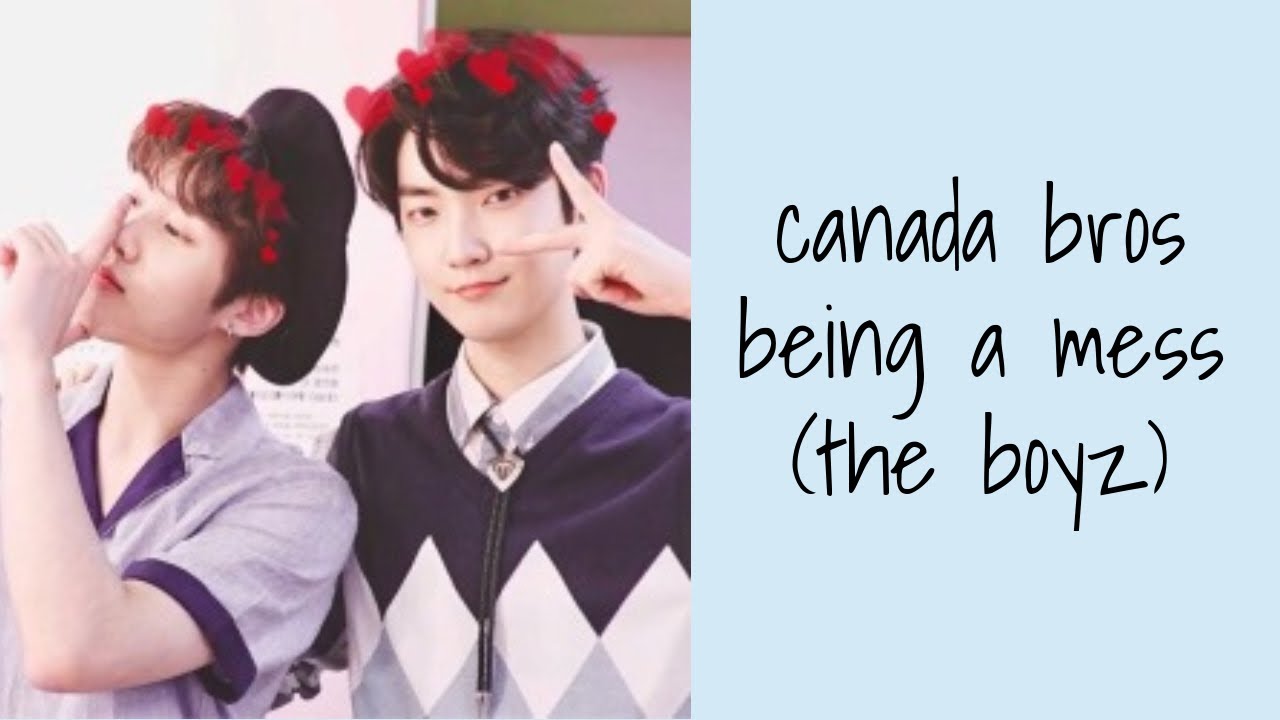 canada bros being a mess (tbz kevin and jacob)