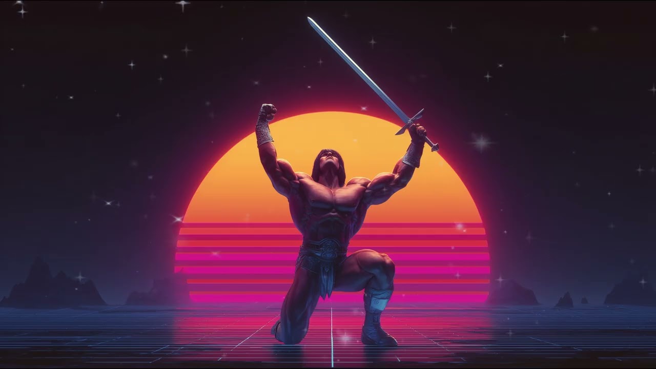 Barbarian of the Neon Sun | 80s Fantasy Synthwave
