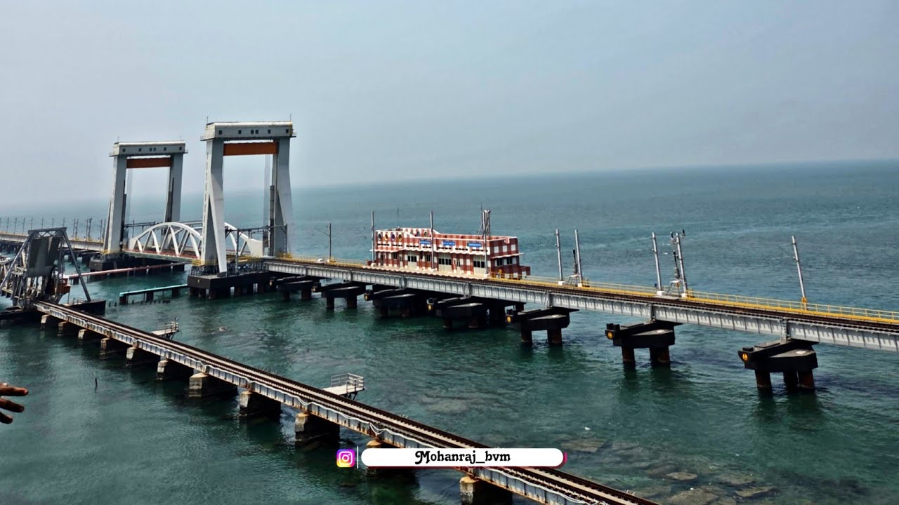 Pamban Bridge - India’s First Ever Vertical Bridge | New Pamban Bridge | #mohanrajbvm #pambanbridge