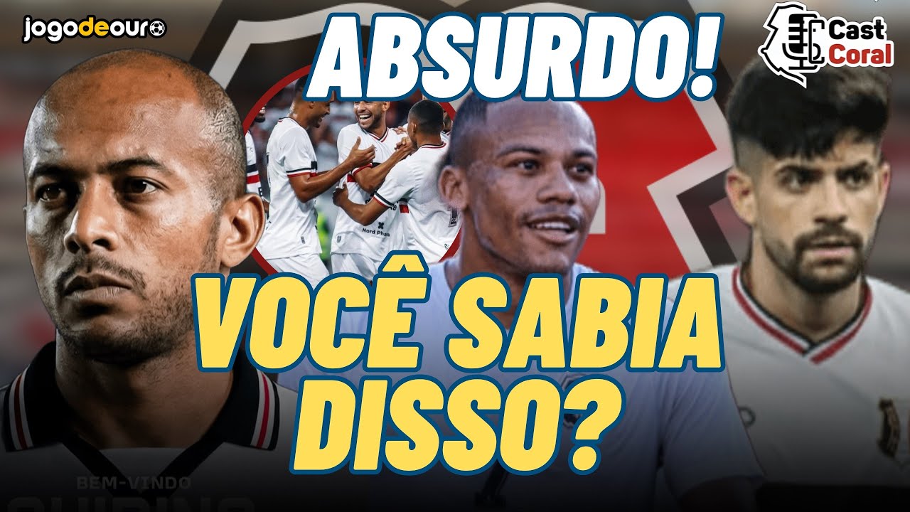🚨ATENÇÃO! SABIA DISSO? ELENCO FRACO, SUPERFATURADO E FROUXO. #santacruz #castcoral 