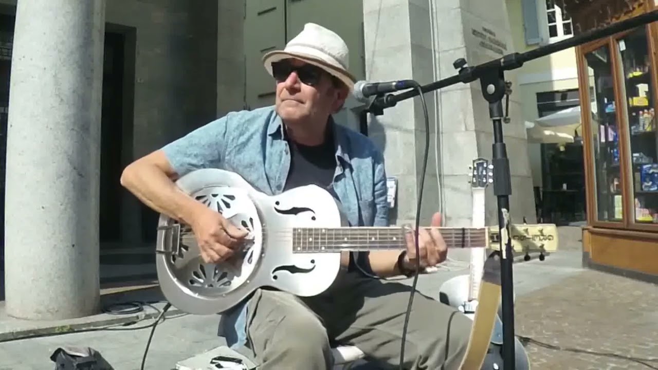 Mudslide (Pat Donohue) live cover by MJT