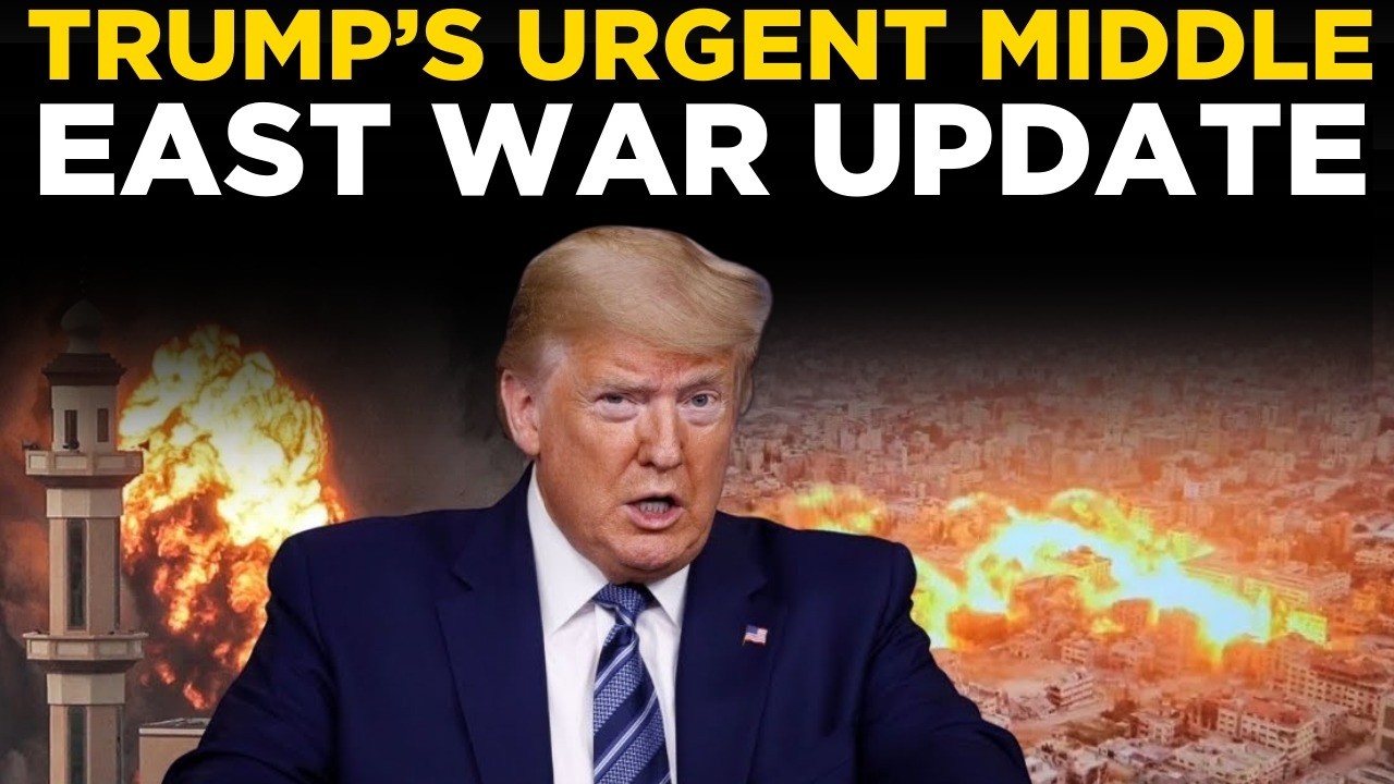 TRUMP LIVE | Trump Sounds Alarm Over Iran Conflict, US Authorities Respond to Rising Threat |US NEWS