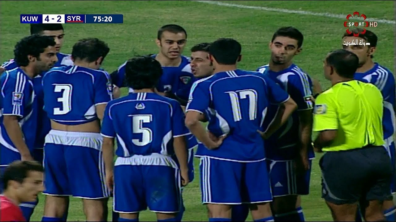 الكويت 4 - 2 سوريا تصفيات كأس العالم 2010