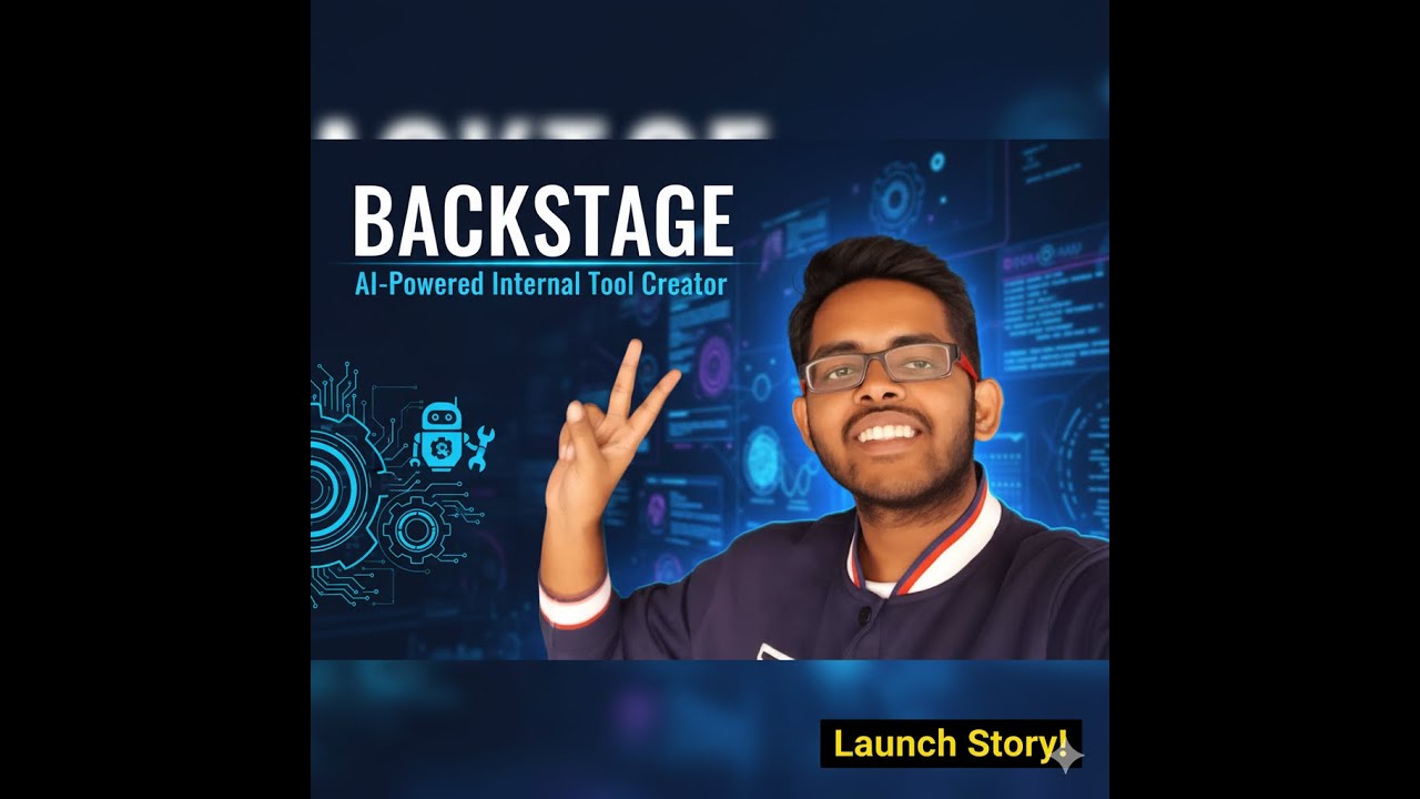 Building Backstage An AI-Powered Internal Tool Creator 🚀