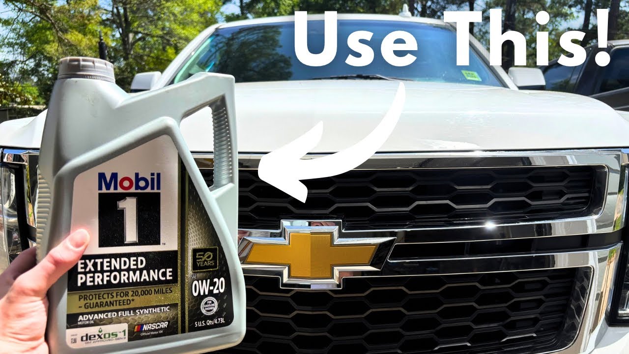 2015-2020 Chevy Suburban Oil Change Tutorial (and the EXACT Oil + Filter to Use)