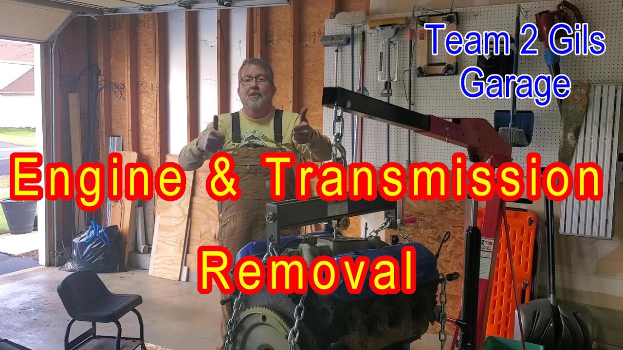 1966 Mustang Engine and Transmission Removal