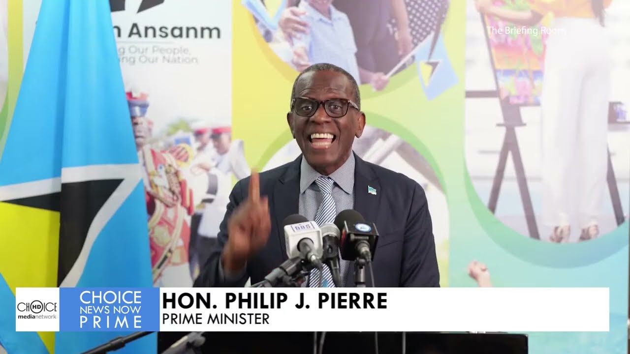 PM PIERRE DEFENDS SAINT LUCIA, WARNS AGAINST FALSE NARRATIVES