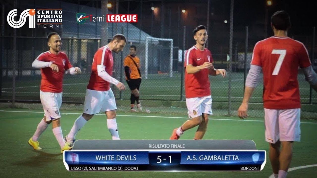 [ Coppa di Lega ] White Devils - A.S. Gambaletta (Calcio a 5)