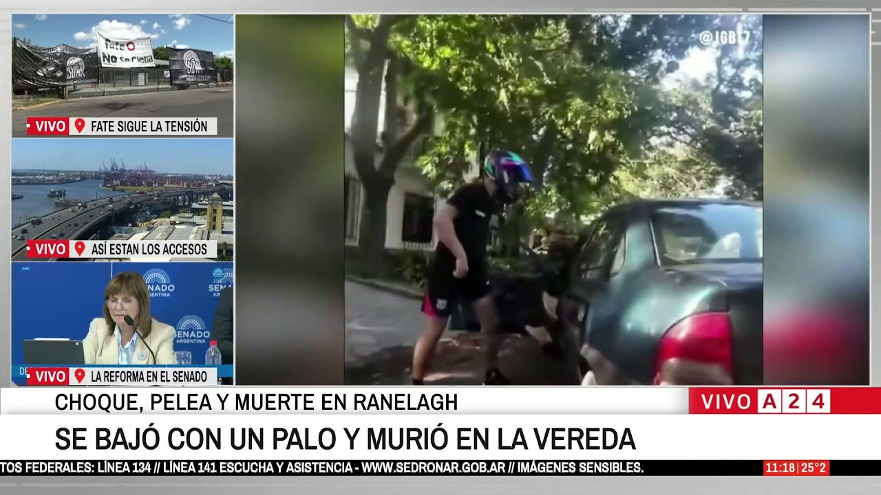 🚨 FATAL PELEA DE TR&Aacute;NSITO EN BERAZATEGUI: CHOQUE, PELEA Y MUERTE