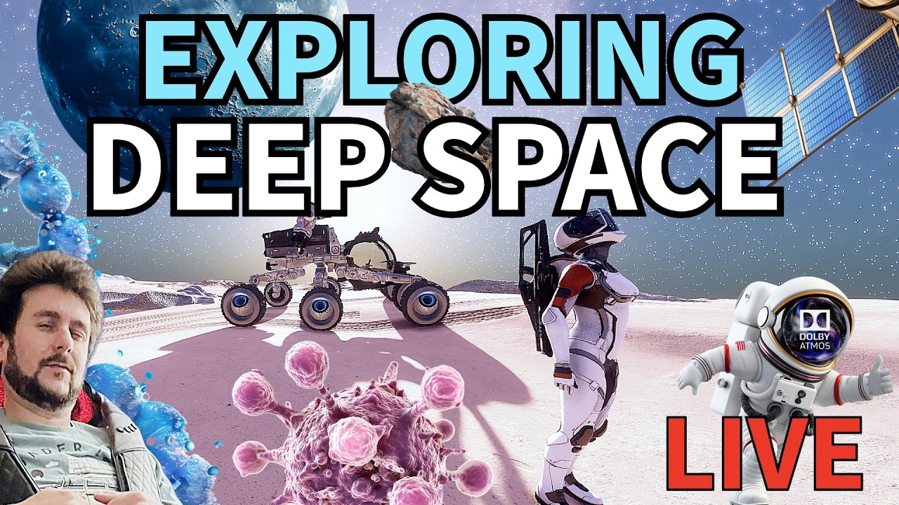 Heading Home | Chill Relaxing Stream | Elite Dangerous | Immersive | Live | Space | Sleep