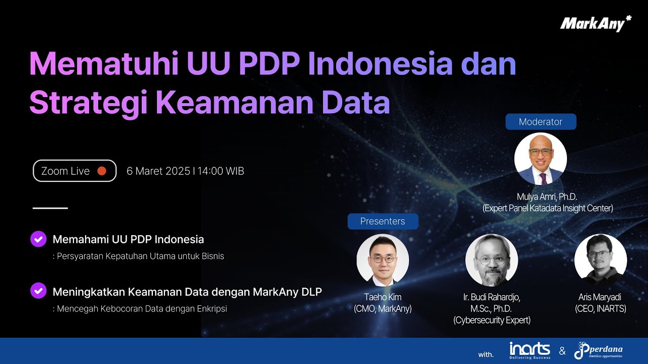 [📹Ulasan Webinar] Data Mematuhi UU PDP Indonesia dan Strategi Keamananan
