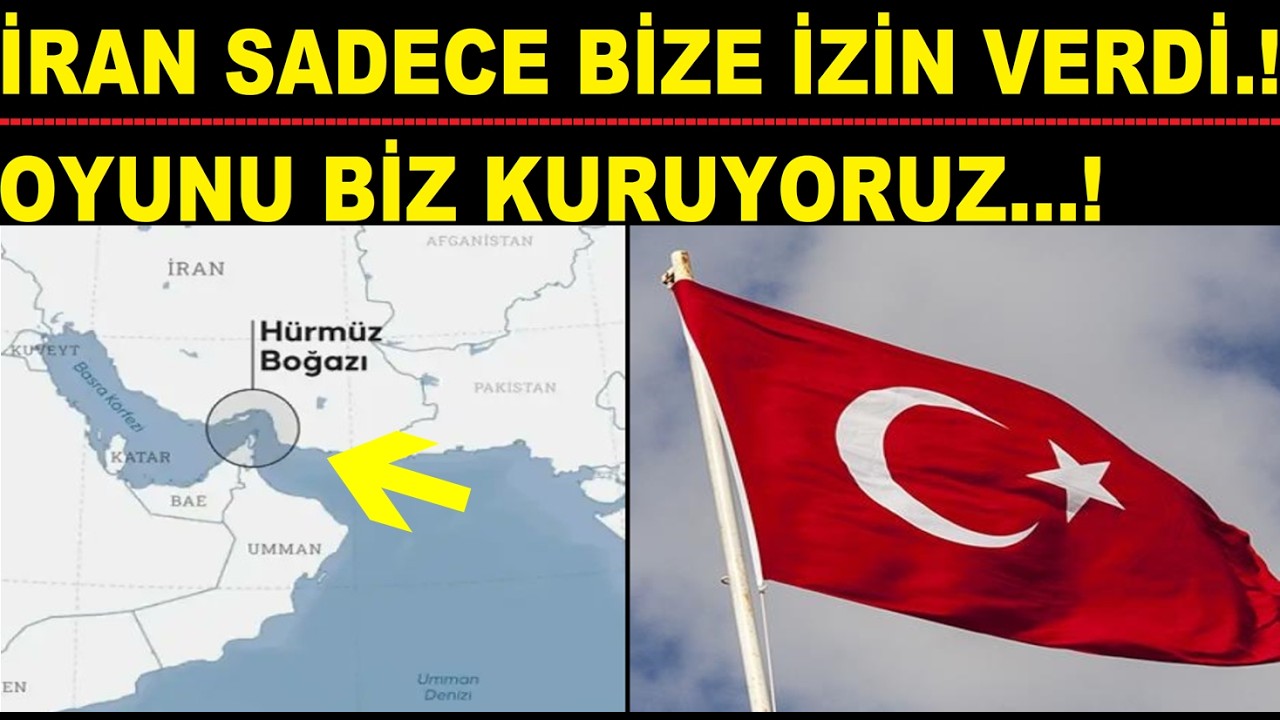 SADECE BİZE İZİN VERDİLER..! OYUNU BİZ KURUYORUZ..!
