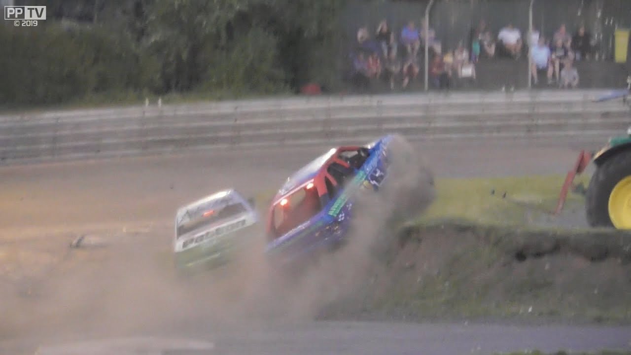 BriSCA F1 Crashes/Highlights(+ F2, Lightning & Classic Rods), Birmingham Wheels Raceway, 24/8/19