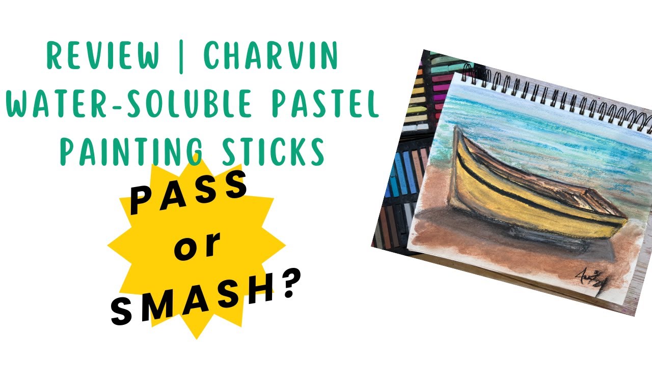 Review | @CHARVINARTS Water-Souble Pastel Painting Sticks…PASS or SMASH?