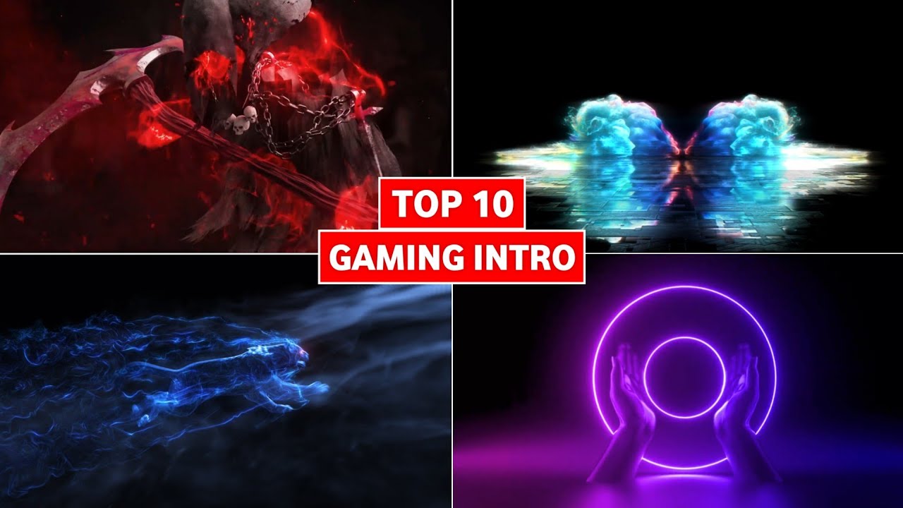 Top 10 Gaming Intro Without Text | Top 10 Gaming Intro Free Download [ ✅ No Copyright ]