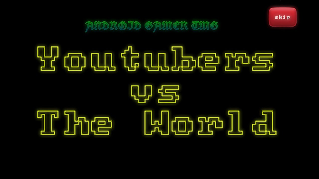 Youtubers vs the World - HD Android Gameplay - Arcade games - Full HD Video (1080p)